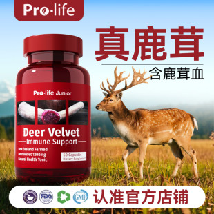 prolife康莉柯鹿茸血片含牡蛎黄精番茄红素搭鹿鞭人参肾补宁怡dha