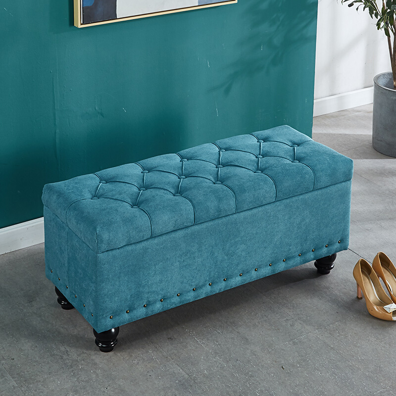 沙发凳子长方g形入户换鞋凳服装店试衣间储物凳子收纳柜卧室床尾