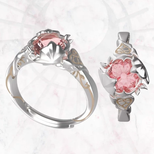 战双帕弥什丨执誓盟心系列周边露西亚拂晓长誓个性戒指送生日礼物