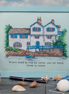 公主绣铺安卡ANC线/DMC线/R线自配套件精准印花套件A123小房子03