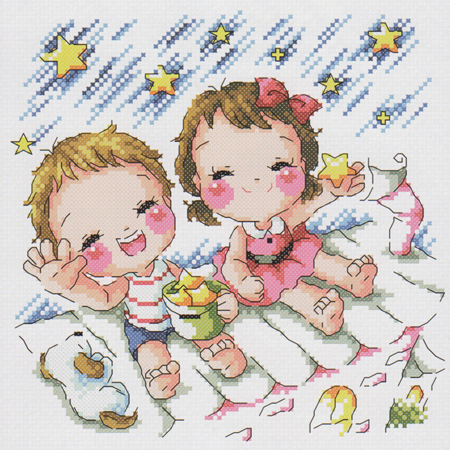 公主绣铺DMC自配套件纯棉线精准印花套件SODA-3185