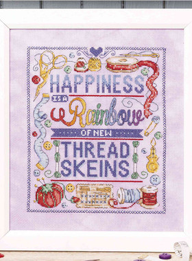 公主绣铺安卡ANC线/DMC线/R线自配套件精准印花套件A127手工元素