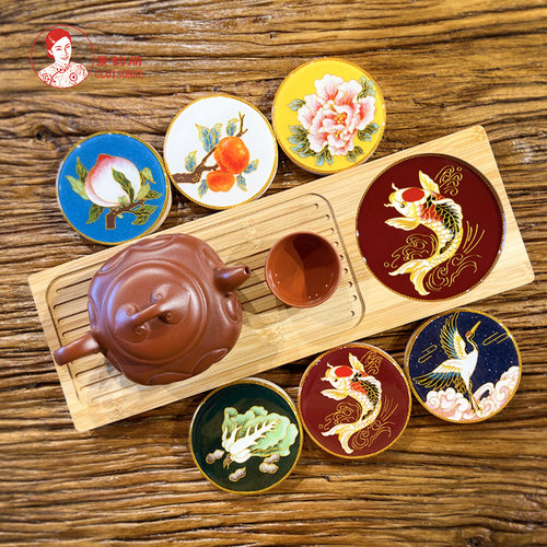 景韵阁掐丝珐琅画品牌保障