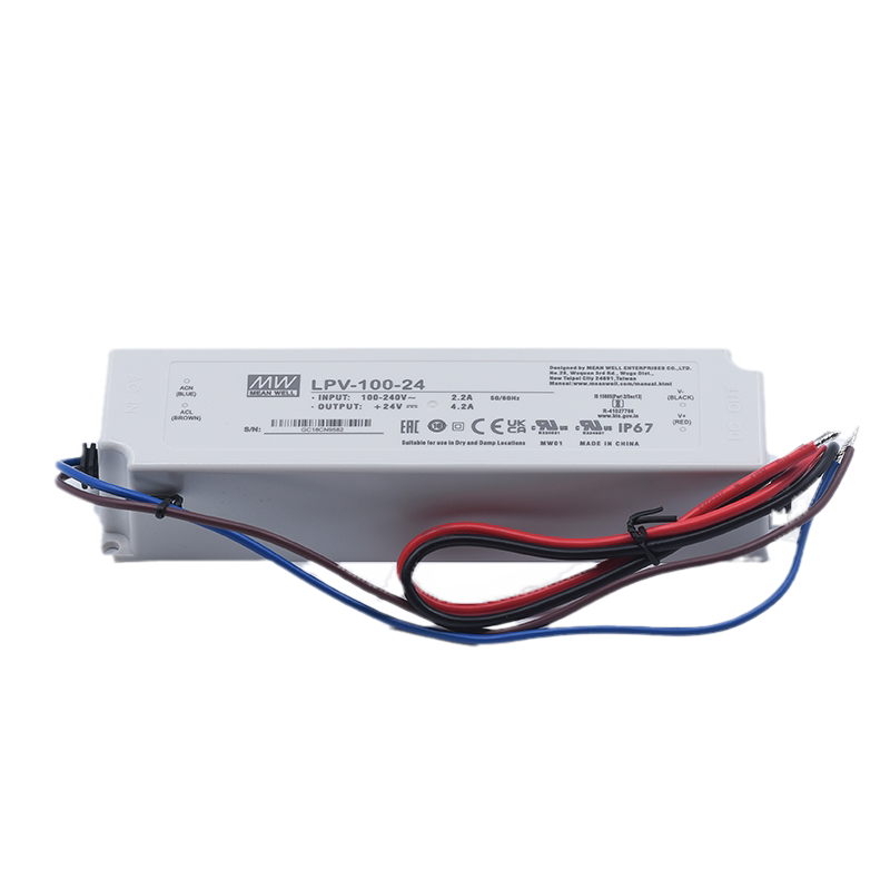 LPV-100-24防水LED驱动电源明纬