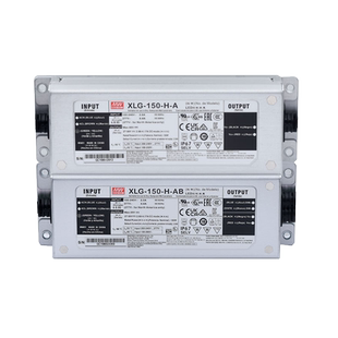 XLG-150明纬电源H-A/AB或12/24-A户外防水亮化工程直流LED驱动器