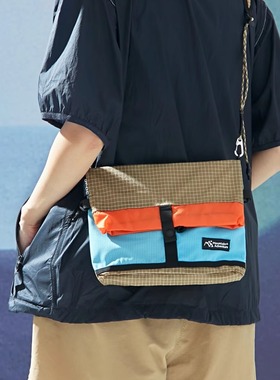 theMADHATcher 「山野之旅」中号拓容防撕裂男女多色斜跨鞍囊包 