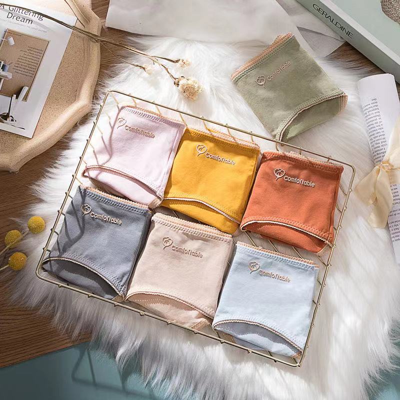 秋冬内裤女士纯棉抗菌高腰收腹无痕大码中腰石墨烯三角短裤头全棉