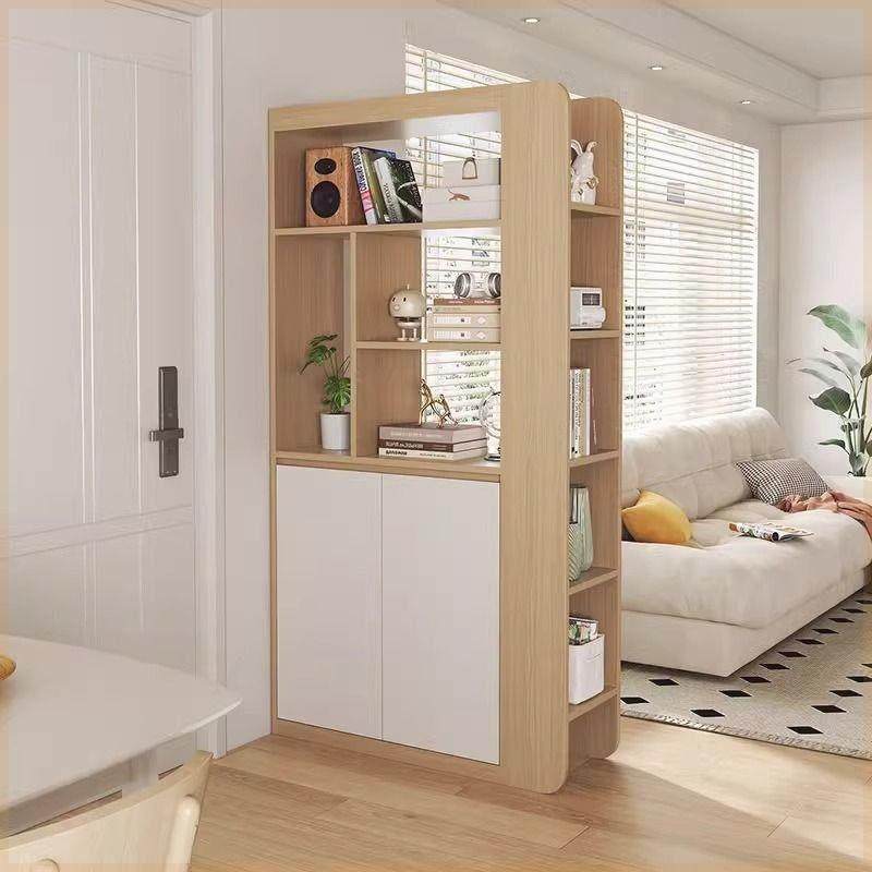 原木风客厅双面置物玄关柜储物柜家用入户鞋柜隔断柜一体到顶实木,住宅家具,门厅/玄关柜/玄关架,淘宝优惠券,粉丝福利购,淘宝优惠卷