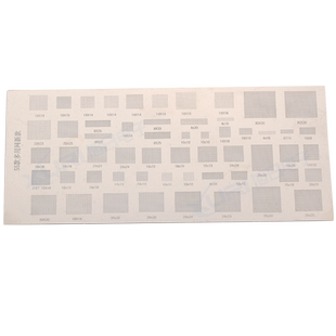 55款手机植锡网80多用网BGA芯片万用网钢网植球网植球台植珠网板A