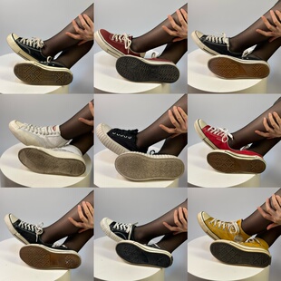 特价福利二手帆布鞋丨闲置6成新女鞋平底高跟透气舒适帆布大码