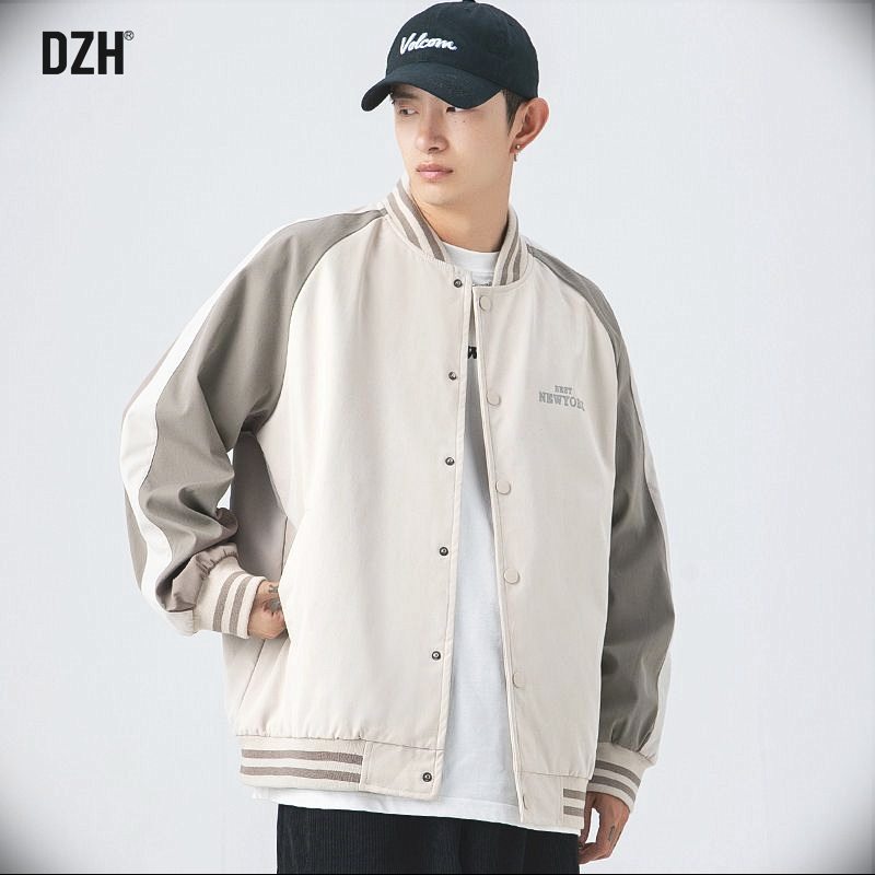 男士美式棒球服外套男春秋休闲上衣潮牌情侣装夹克衫衣服2025新款