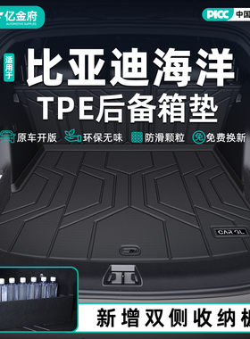 TPE后备箱垫比亚迪海鸥海豚海狮06 05 07海豹06旅行版EV DMi GT