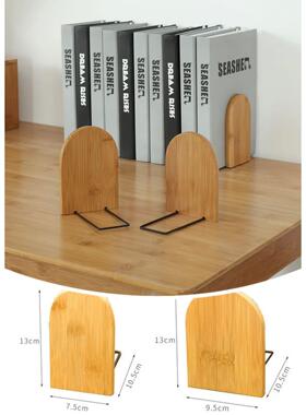 Book Ends Stand Holder Shelf Bookrack Bookends Office Home B
