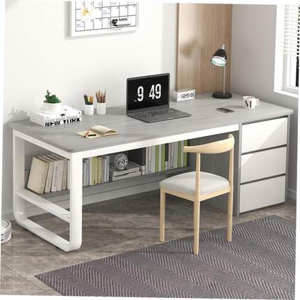 Computer office desk student study table chair combination