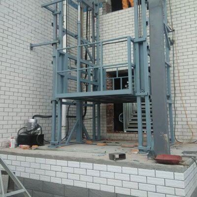 新品仓库厂房车间用电动液压升降平台工业货梯导轨式升降机