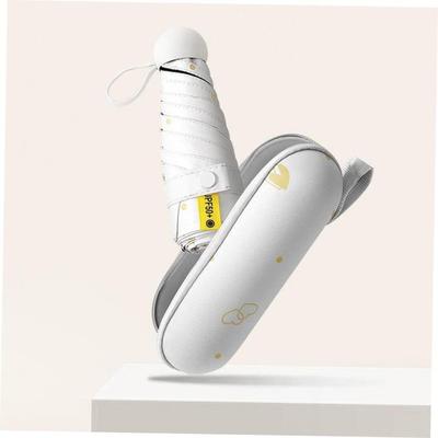 Mini Pocket Umbrella Women UV Small Umbrellas 260g Rain Wome