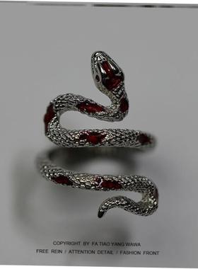 mens joint ring snake punk Male domineering finger ring戒指