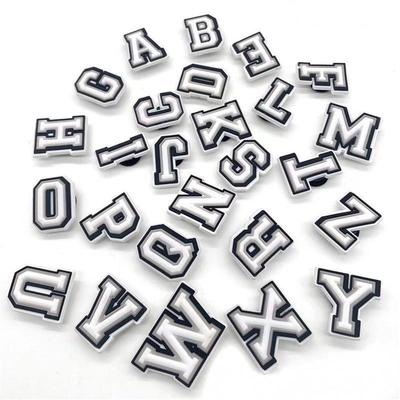 Shoe Charms Decorations for Crocs 1pcs Alphabet Letter Pins