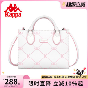 Kappa卡帕 單肩斜挎包老花通勤手提包 托特包女大容量時尚 2025新款