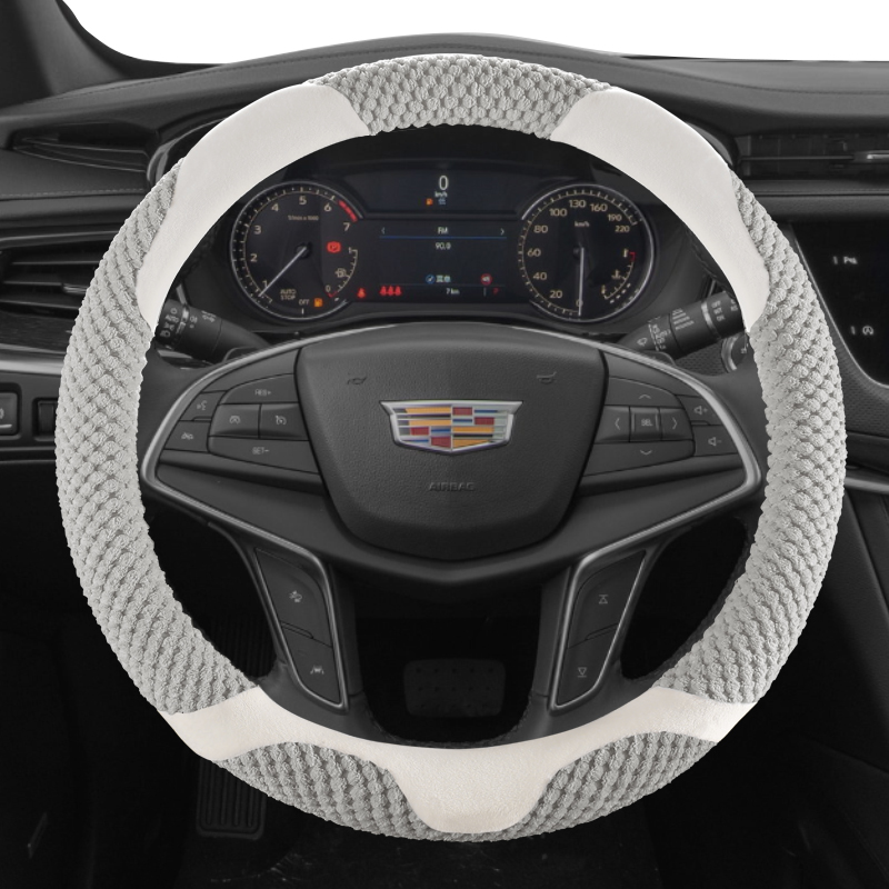 毛绒凯迪拉克 GT4/CT5/CT6/XT5/XT6/CT4专用汽车方向盘套冬季保暖