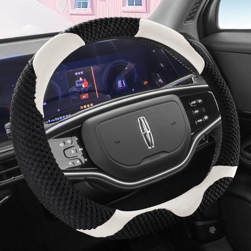 毛绒林肯Z冒险家 飞行家 航海家 领航员专用汽车方向盘套冬季保暖