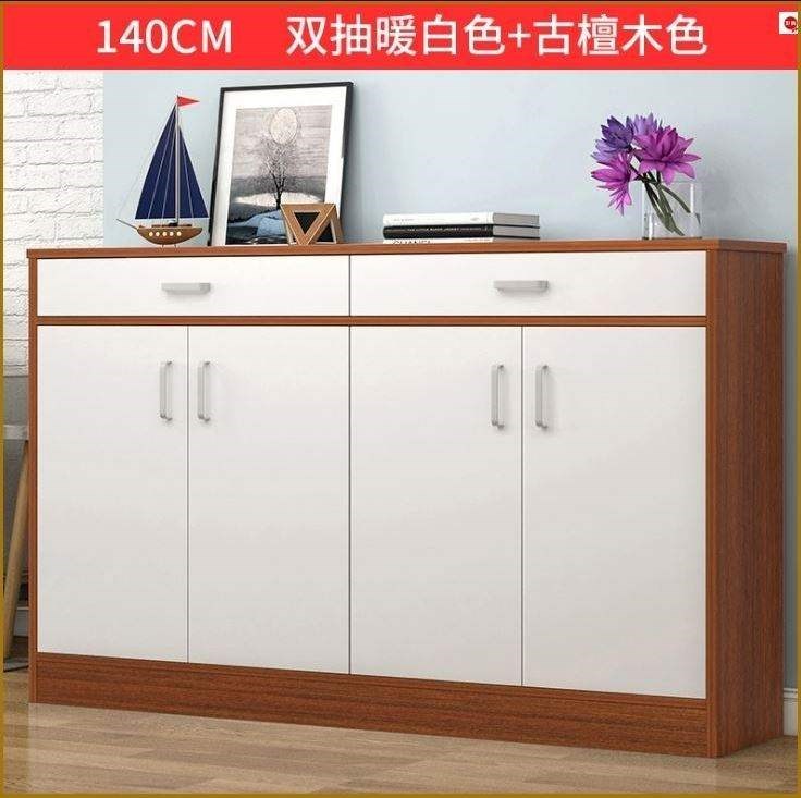 1米宽北欧室内玄关鞋柜80cm高多功能收纳柜1.2米家用门口储物柜60