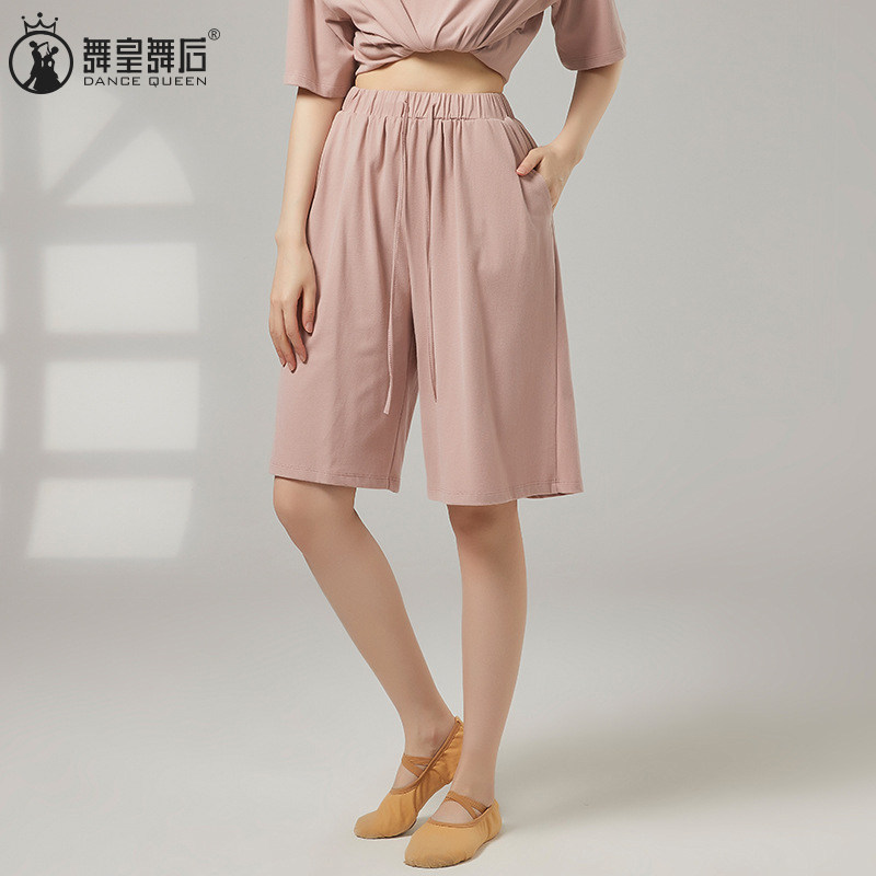时尚外穿全棉柔软宽松短裤男女