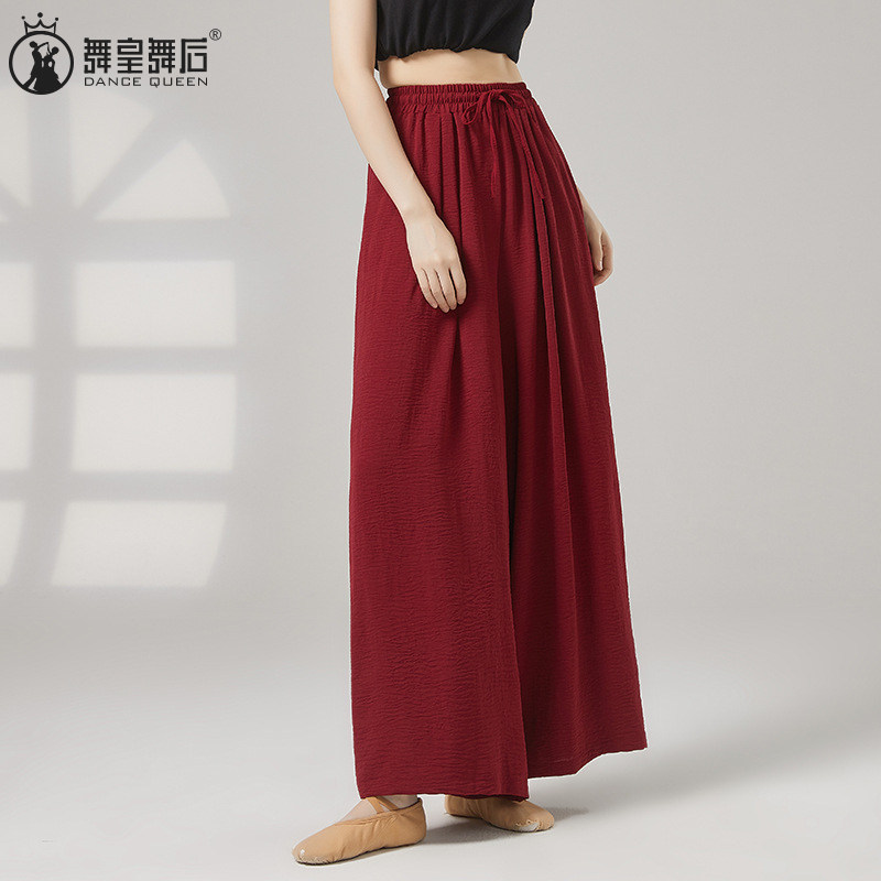 阔腿裤子古典舞形体训练女舞蹈裤