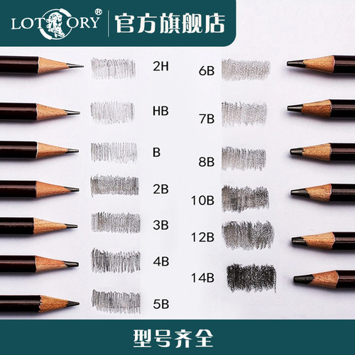 老人头单支写生特浓画画合一铅笔