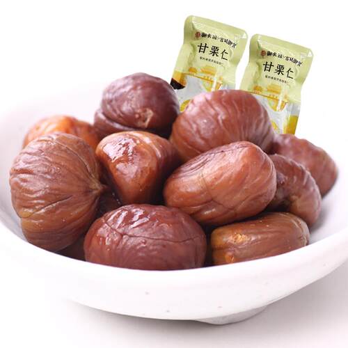 个大饱满软糯香甜锁鲜铝箔包装人工剥壳