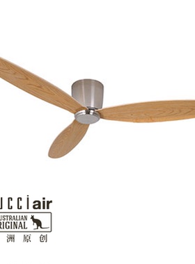 Lucci Air RADAR清新简约进口客厅吊扇灯轻奢北欧餐厅吸顶风扇灯