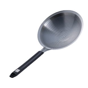 厨房专用密漏不锈钢密网漏勺细网捞面大捞勺油炸过滤网密漏勺商用