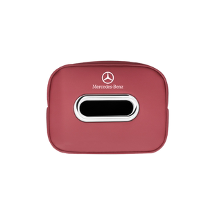 奔驰车载纸巾盒E300L/C260L/GLC/A级GLE汽车用挂式抽纸盒车内用品