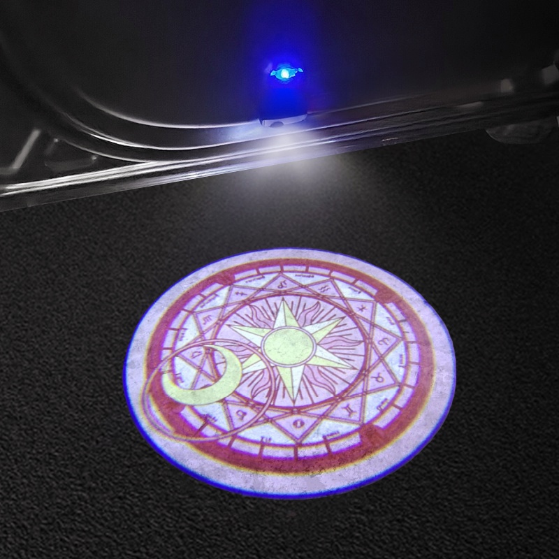 百变小樱魔法阵车门迎宾灯