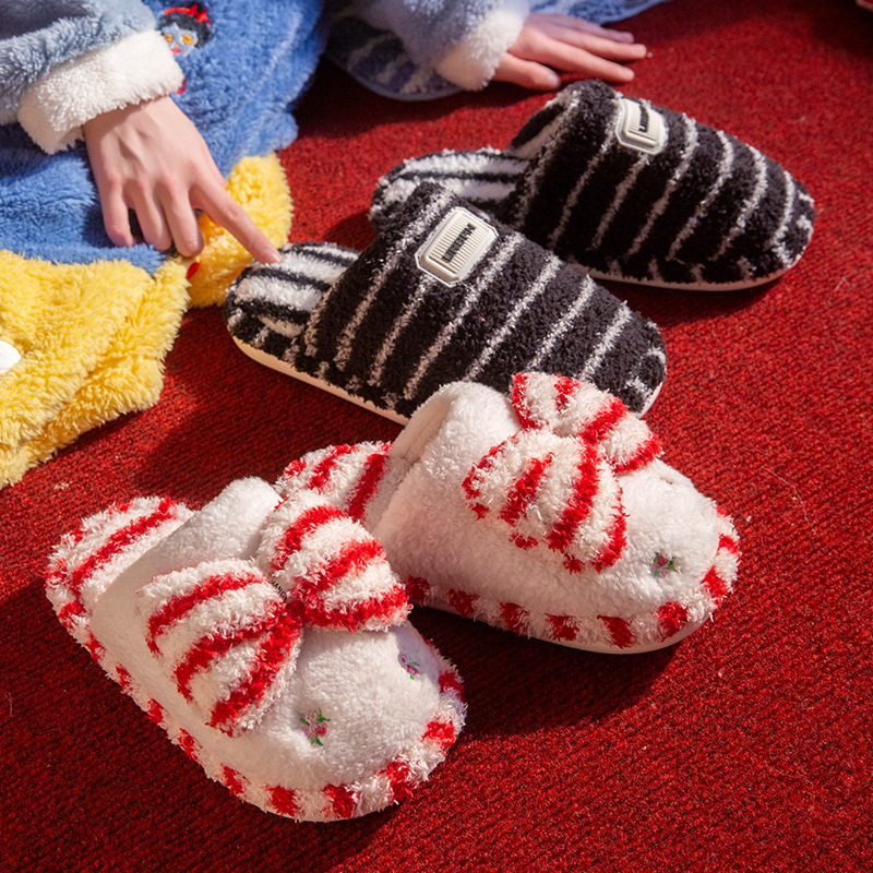 棉拖鞋女2026新款秋冬季家居室内防滑毛绒防寒保暖可爱孕妇月子鞋