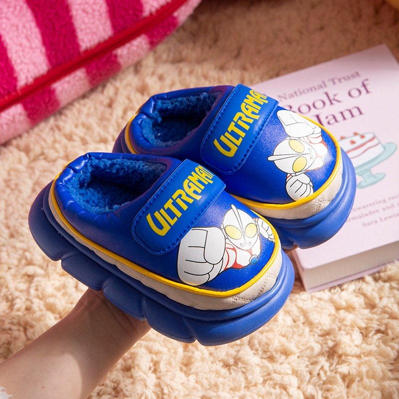 奥特曼儿童棉拖鞋男童秋冬季防水小孩棉拖室内防滑保暖宝宝棉鞋,居家布艺,居家棉拖/棉鞋,淘宝优惠券,粉丝福利购,淘宝优惠卷