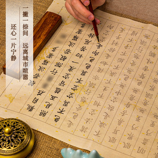 108遍经临摹抄经静心手抄作品纸般若波罗密多手抄本行书临摹字帖