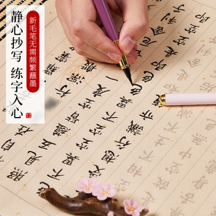 般若波罗蜜多静心临摹抄经本行书静心手抄字贴抄经临摹本作品纸