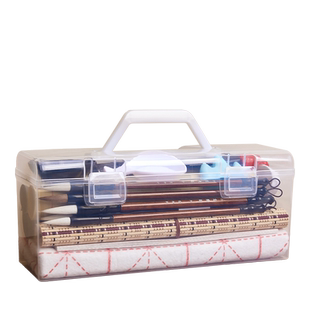 毛笔书法专用初学者入门套装小学生三年级儿童毛笔字水写布文房四宝笔墨纸砚兼毫练字全套专业收纳工具套装