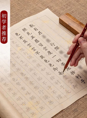 静心手抄经临摹般若菠萝蜜多心抄经本行书临摹抄经卷书法小楷字贴