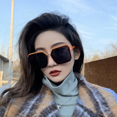 潮2026新款 时尚 偏光镜防紫外线大脸显瘦 太阳镜高级感夏季 墨镜女款
