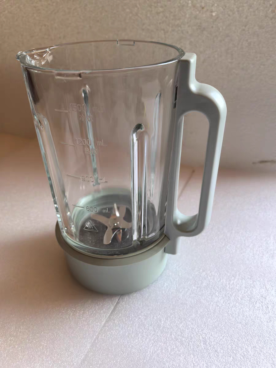 苏泊尔破壁豆浆料理搅拌机配件SP523SD全新加热搅拌玻璃杯组件