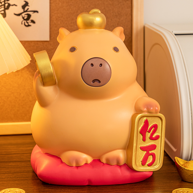 卡皮巴拉水豚兒童存錢罐2025新款