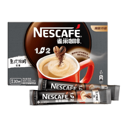 雀巢咖啡微研磨特浓1+2