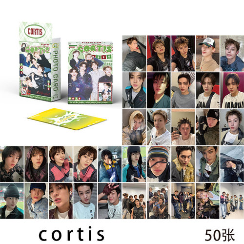 CORTIS专辑镭射小卡片50张3寸拍