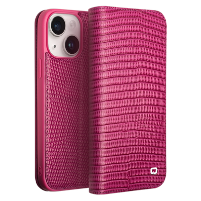 苹果iPhone15牛皮商务手机壳