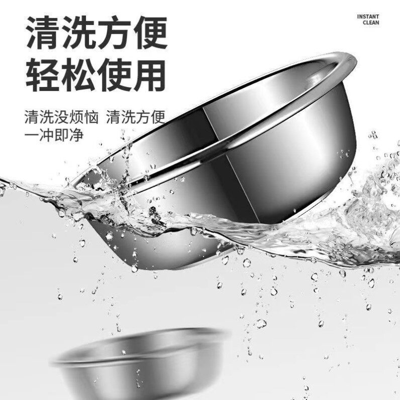 特厚316L不锈钢洗菜盆大盆和面洗脸盆水煮鱼盆洗脚盆多用盆调料盆