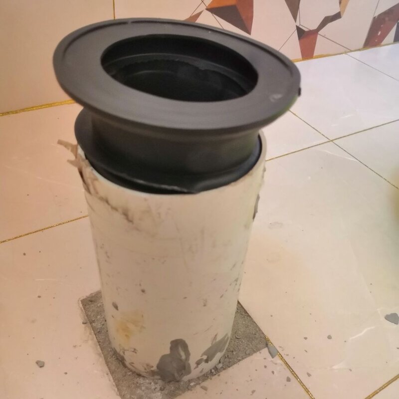 马桶法兰密封圈蹲便器坐便器加长橡胶圈防臭底座下水防漏配件通用