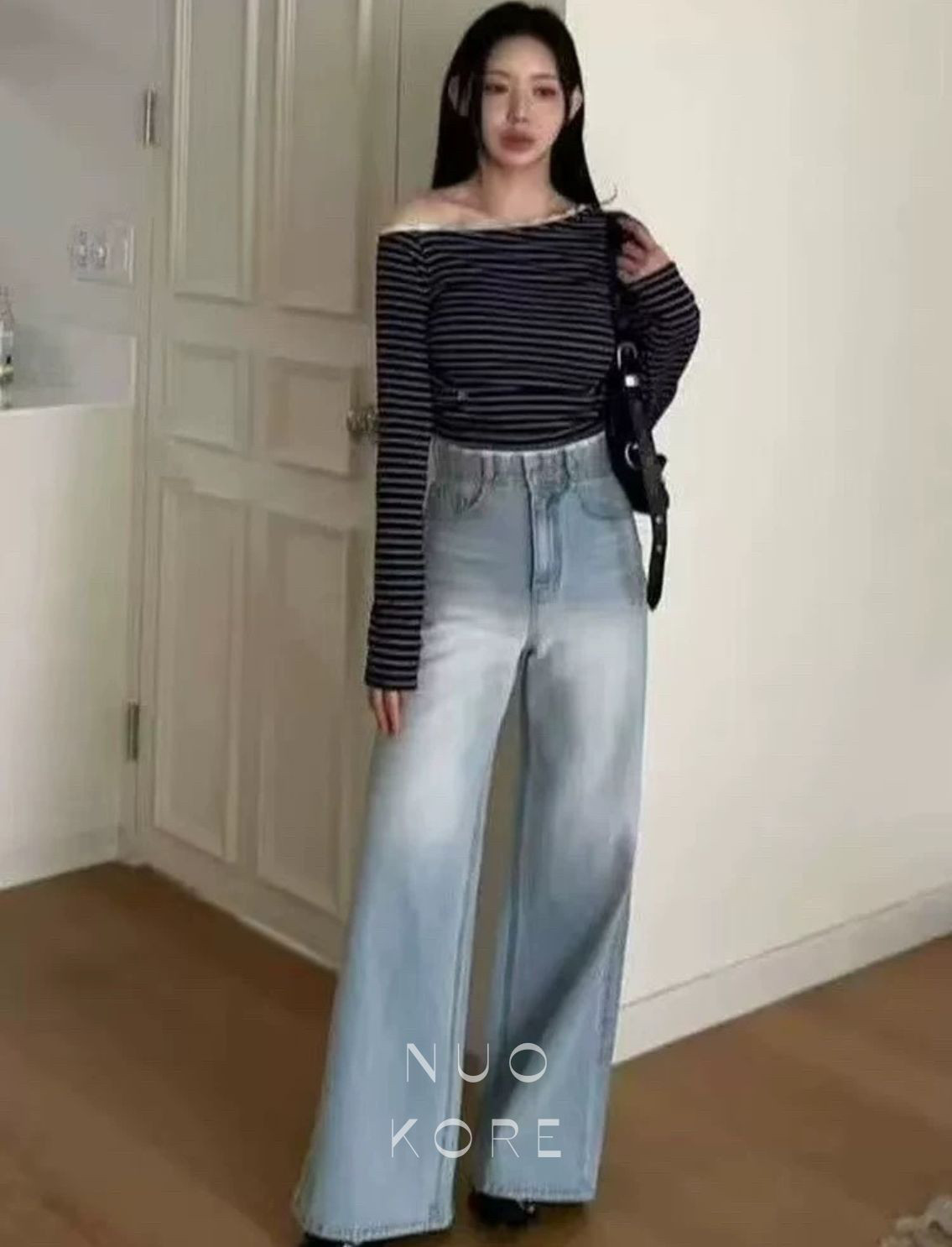 现货～BAIE.38韩国正品小众设计师品牌2026新款经典喇叭牛仔裤女,女装/女士精品,牛仔裤,淘宝优惠券,粉丝福利购,淘宝优惠卷