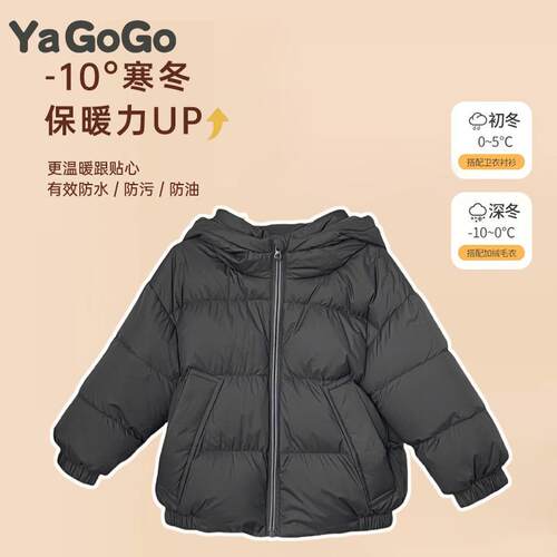 三防白鹅绒婴儿羽绒服冬季保暖